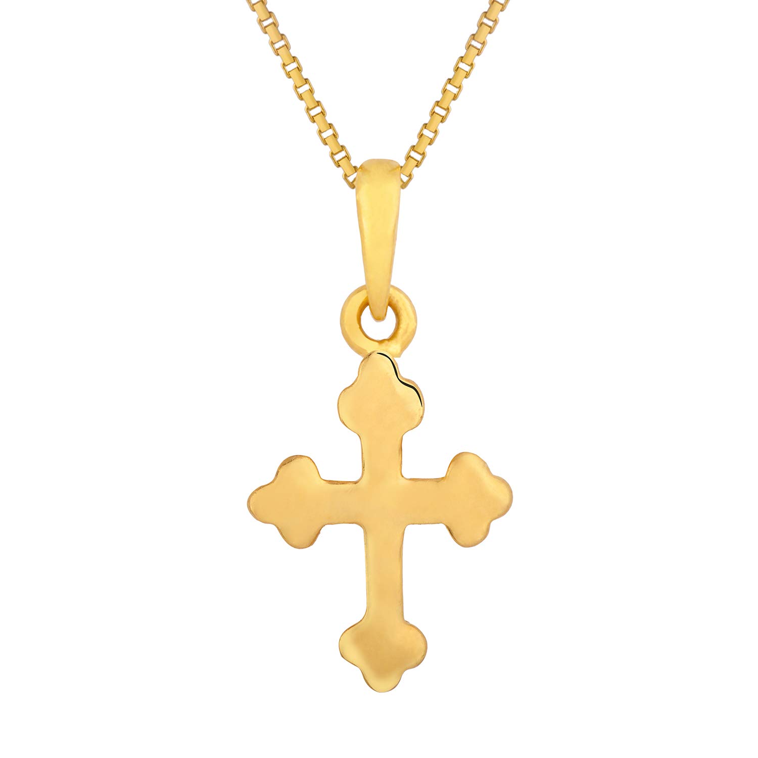 joyalukkas 22KT Yellow Gold Pendant for Girls-picture-20