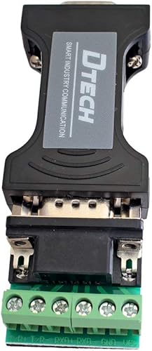 Miniatura 2 de DTECH Adaptador convertidor de datos de comunicación serie RS232 a RS485 / RS422 tamaño mini