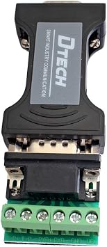 DTECH RS232 to RS485 RS422 Serial Communication Data Converter Adapter Mini-Size