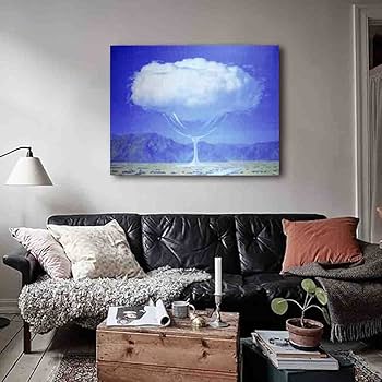 Amazon.co.jp: ルネ・マグリット-The Heartstrings 絵画 インテリア