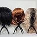 ElegGlo 3PCS Wig Stand, Portable Wig Holder,Suitable for Various Types of Wigs, Travel Foldable Wig Holder for Styling Collapsible Portable Wig Stand