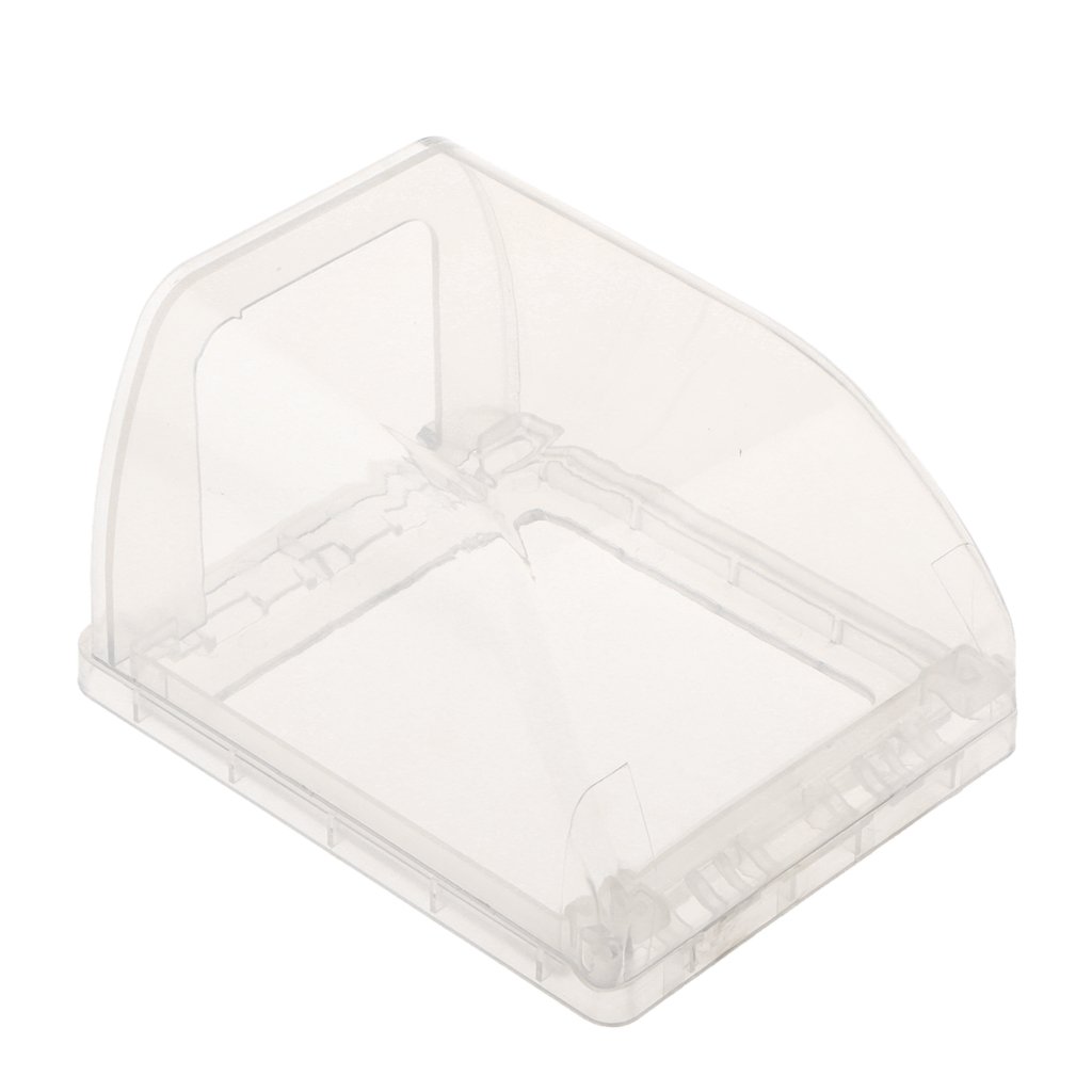 Magideal Transparent Receptacle Wallplate Cover, Electrical Socket Waterproof Box (Clear)-image-37