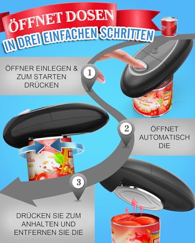 Automatischer Elektrischer Dosenöffner für Jeden
