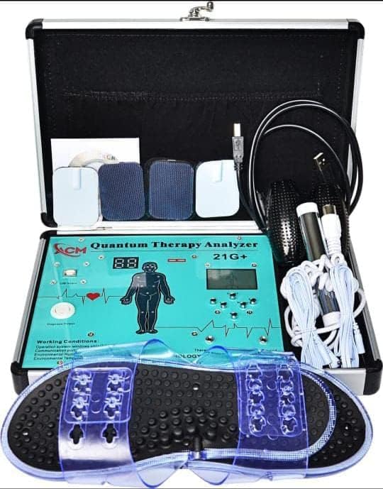 21G+ Quantum Body Health Analyzer with Therapy Machine, Magnetic Resonance Device, 499g
