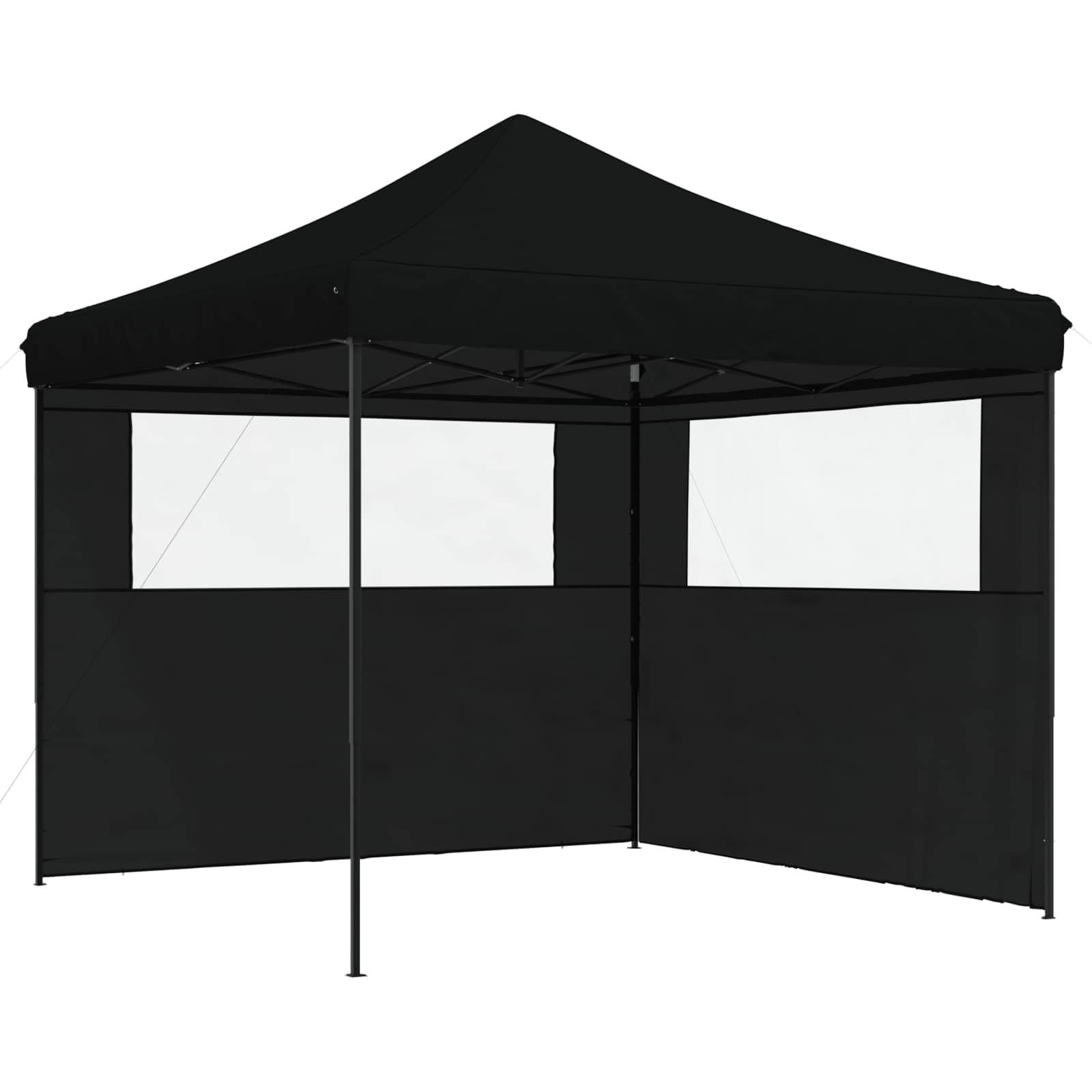 vidaXL Namiot Imprezowy Czarny 292 x 292 x 315 cm Materiał Oxford