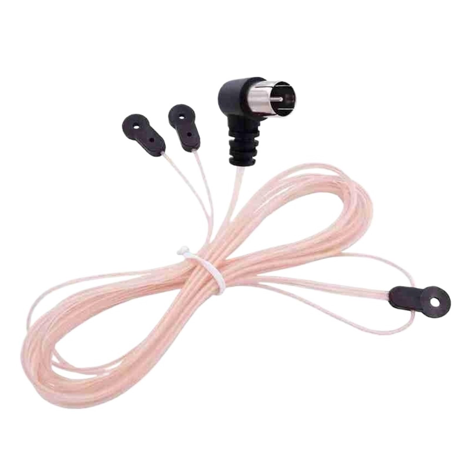 Antenne FM 75 Ohm F for Récepteur De Signal Radio Stéréo Domestique, Antenne 2 M for Stations De Radio FM Intérieures