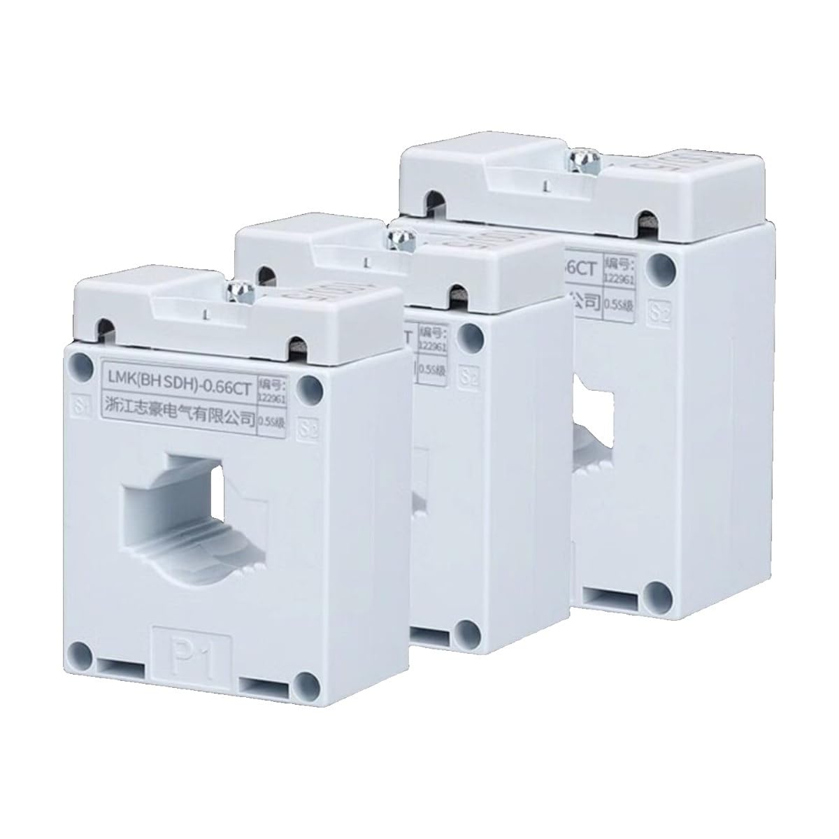 Transformateur de courant AC BH-0.66 intensité 2000/5A classe de précision 0.2s 0.5s