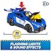 Paw Patrol: Search & Rescue, Chase Launch 'N' Rescue Cruiser with Figure & 2 Projectiles, Lights, Sounds, & Hidden Launcher, Kids Toys for Boys & Girls Ages 3 and up