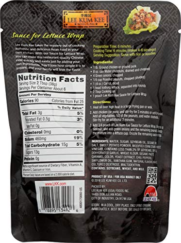 Lee Kum Lee Sauce for Lettuce Wrap, 8 oz