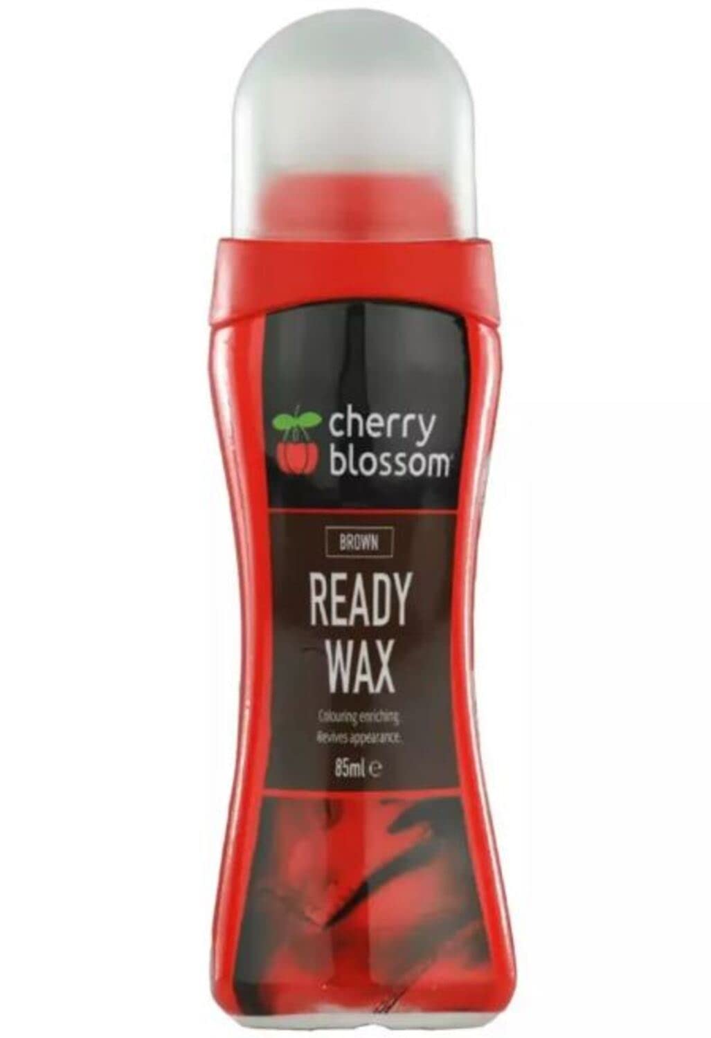 Cherry Blossom Ready Wax Brown Shoe Polish | 85ml