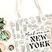 WCGXKO New York Bachelorette Party Gift Tote Bag (NY Tote)