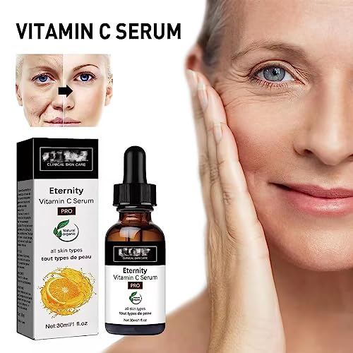 3Pcs Eternity Vitamin C Serum,Dark Spot Corrector Daily Face Serum，Vitamin C Serum For Face With Hyaluronic Acid #TOP1