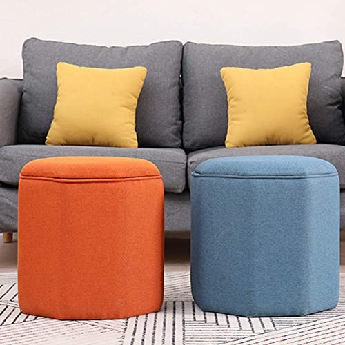 Taburete para sofa comodo y transpirable reposapies de madera 40cm 3
