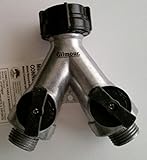 Gilmour AY2FFMGF Full-Flow Metal Y-Connector