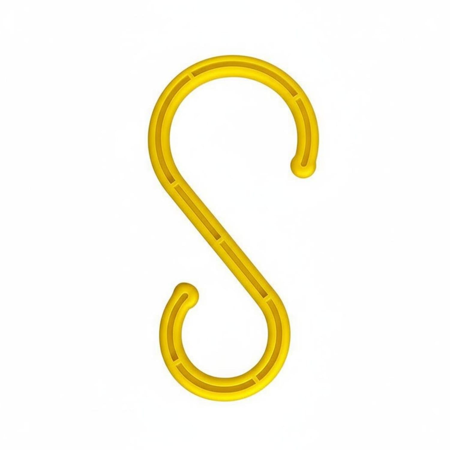 Tool-No-Tool Installation S-Shaped Hook Insulated Cable Management Hook Long-Lasting Multi-Purpose for Construction Workers, Farmers, Gardeners, Scaffolding, Outdoor, Farm, S-image-29