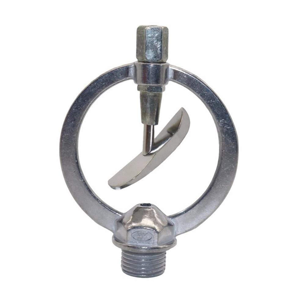 Gartenbewässerungsnebeldüse 10 Stück 1/2" Außengewinde Rotating Bewässerung-Sprenger-Zink-Legierung Wasser-Düse Landwirtschaft Gewächshaus Rasen Bewässerung Spray-Kopf