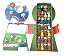 Produktbild 250416 K JUMPERS FUSSBALL FIGUREN HÜPFER KOMPLETTSATZ MIT SAMMELALBUM UND TORSPIEL KAUFLAND JUMPER