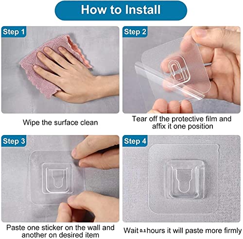 Image of Self Adhesive Soap Holder for Bathroom Wall | Plastic Soap Stand with Drain Tray | Wall Mounted Soap Dish | No Drilling Bathroom Soap Holder (Oval Shape Gray Color)