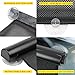 Deluxe Car Roller Sunshade Set of 2 - Black Retractable Window Shade for Kids - Blocks Sun, Keeps Car Cool, Neat Look When Not in Use