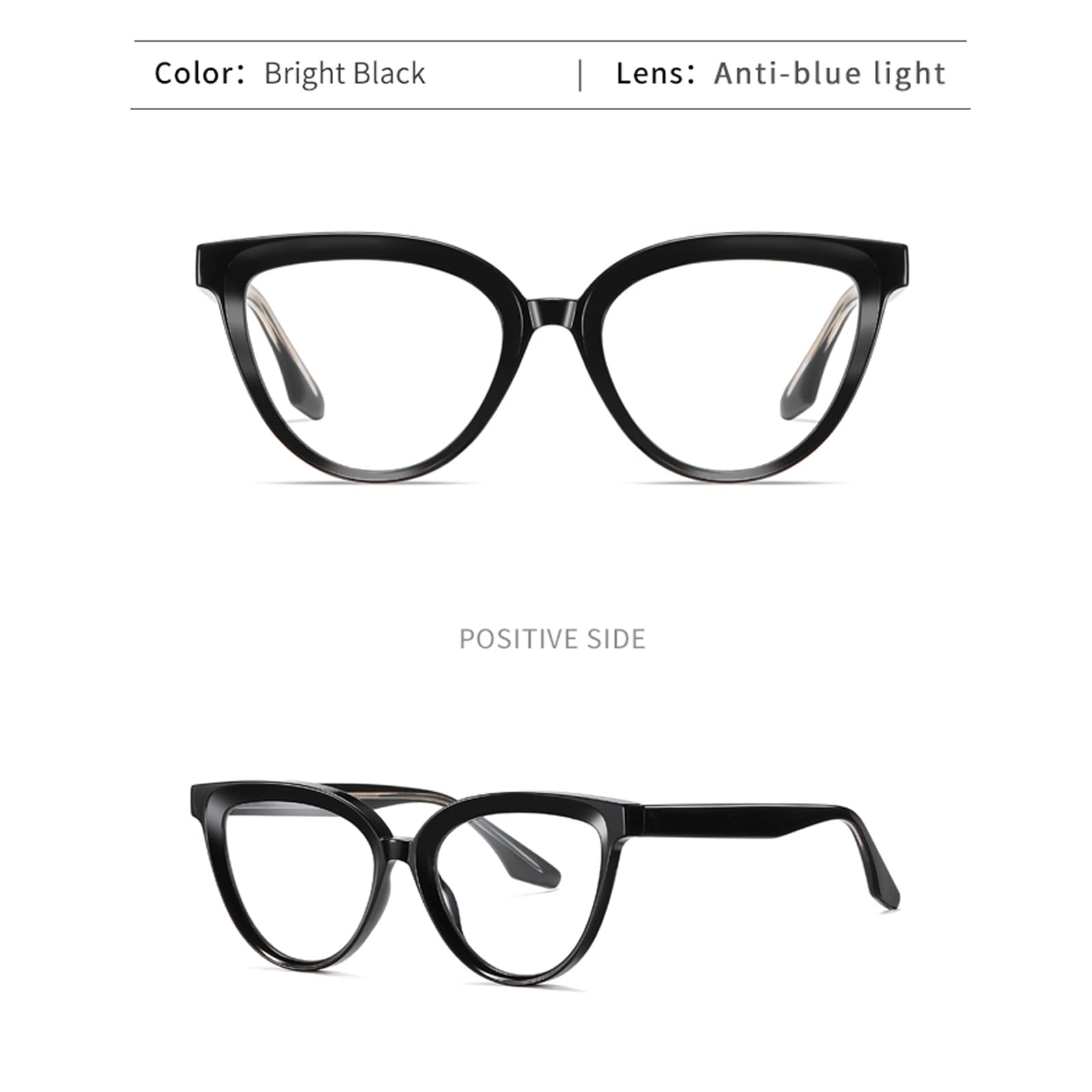 Dollger Retro Blue Light Blocking Glasses for Men Women TR90 Clear Lens Lightweight Computer Glasses Reading Glasses - Image 3