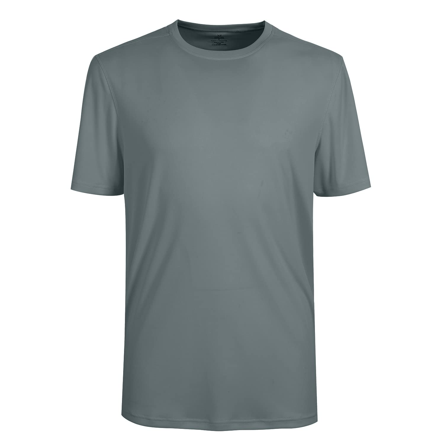 Men's Short Sleeve T-Shirt Quick Dry UPF 50+ Athletic Running Workout Fishing Hiking Tops Performance Shirts