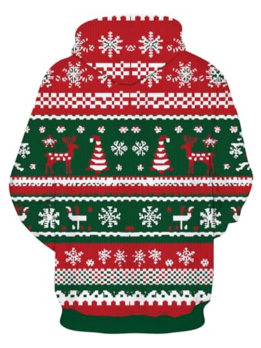 Ugly Christmas Sweatshirt Funny Muscle Christmas Hoodie 3D Printed Santa Claus Pullover Novelty Holiday Sweater 7 Ugly Christmas Sweatshirt Funny Muscle Christmas Hoodie 3D Printed Santa Claus Pullover Novelty Holiday Sweater
