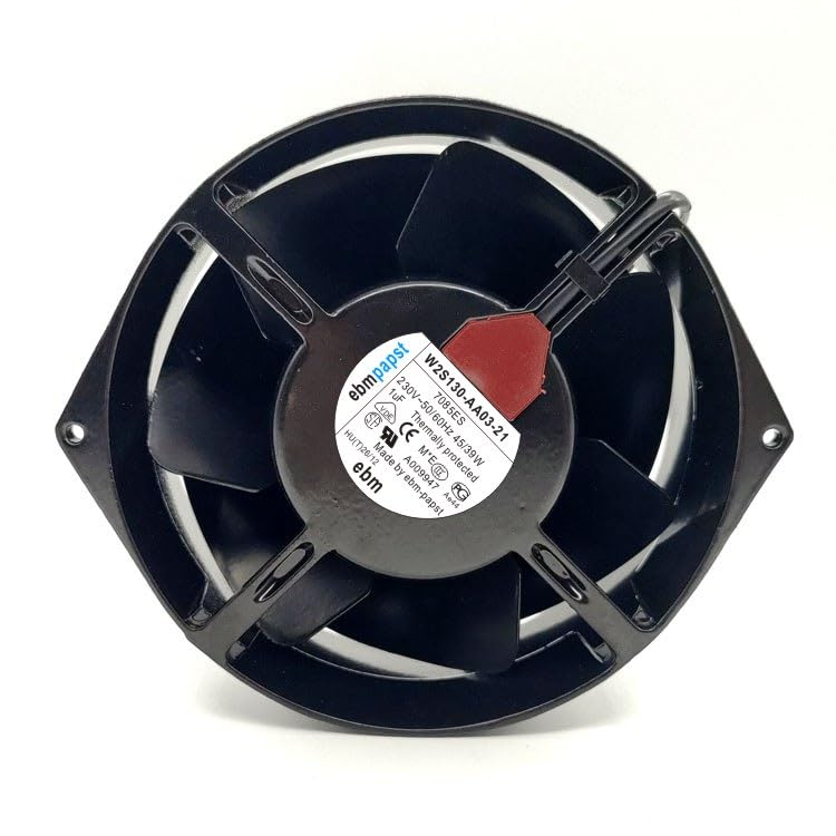 W2S130-AA03-21 AC230V 45W/39W 150 * 55MM 2-wire high-temperature resistant fan