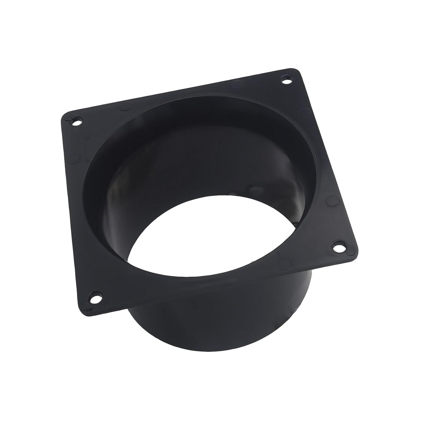 PATIKIL 3 Inch Duct Connector Flange, 2 Pack ABS Plastic Straight Pipe Flange Dryer Vent Connector with Clamp for Air Heating Cooling Ventilation HVAC System, Black PATIKIL 3 Inch Duct Connector Flange, 2 Pack ABS Plastic Straight Pipe Flange Dryer Vent Connector with Clamp for Air Heating Cooling Ventilation HVAC System, Black