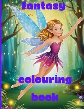 Paperback Fantasy Colouring Book