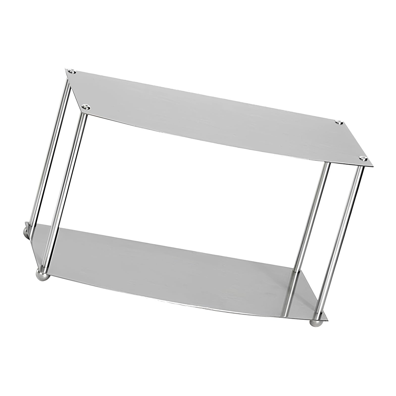 LUCKGONI Stainless Steel Multi Tiers Storage Rack for Kitchen Cups Utensils and Small Items Dining Area Organization Tool