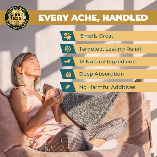 Image of Real Time Pain Relief MAXX 4oz Tube | 18 Natural Ingredients: Arnica, Menthol & Peppermint | Maximum Strength Muscle Pain Relief Lotion for Arthritis, Hands, Ankles, Back, Shoulders, Knees & Joints