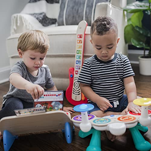Image of Baby Einstein Together in Tune Drums​ Safe Wireless Wooden Musical Toddler Toy, Magic Touch Collection, Age 12 Months+