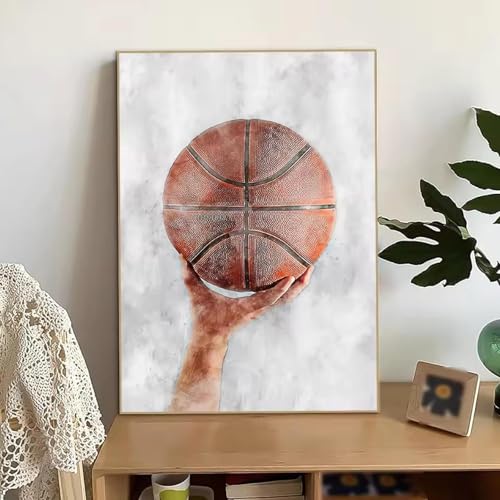 Peinture pour chambre déco basket-ball et salon moderne