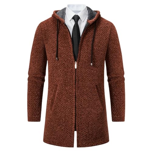 Sudadera de punto con capucha de manga larga que aisla del frío invernal