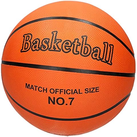 Lucas Regulation Size 7 Basketball in Orange Cover