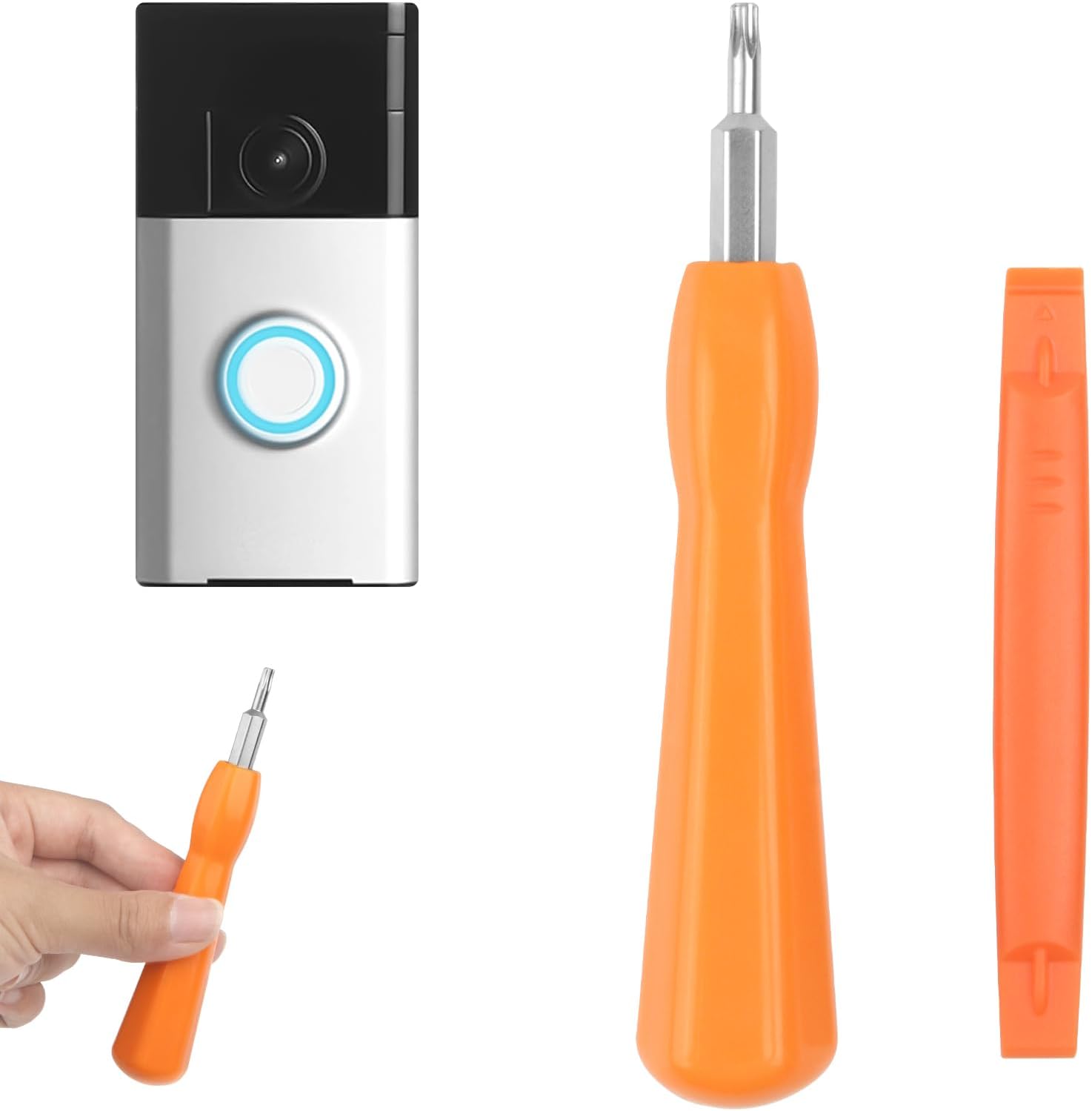 Screwdriver for Ring Doorbell, T6 T15 Bit Screwdrivers For Ring Video