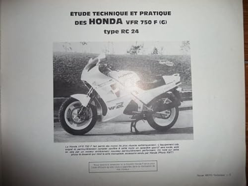RMT0063 REVUE TECHNIQUE MOTO - HONDA VFR750F