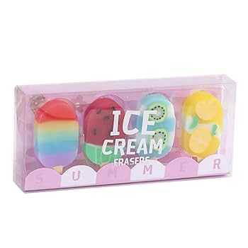 レトロ消しゴム　ミニアイスクリーム消しゴム　まとめ売り 楽天市場】アイス 消しゴムの通販