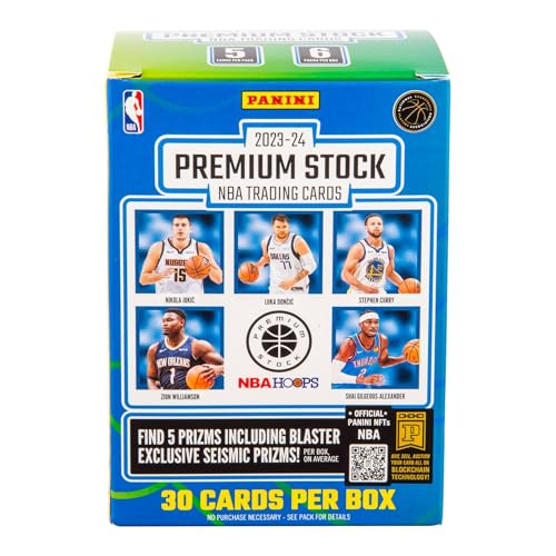 2023-24 Panini Premium Stock Basketball Trading Cards Blaster Box - Image 3