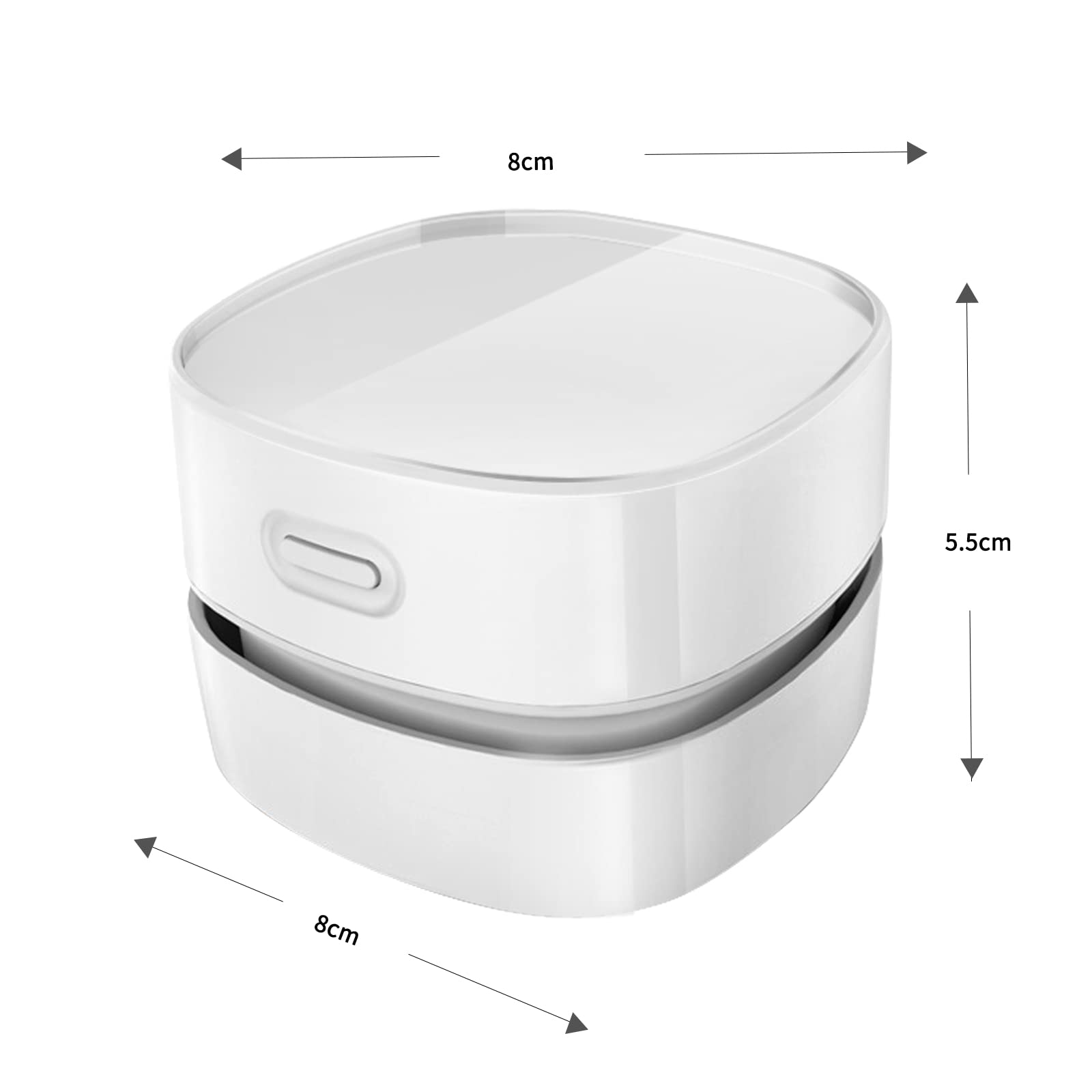 Mini Aspirapolvere da Tavolo Mini Aspirapolvere per Desktop Aspiratore Portatili Aspirapolvere da Tastiera USB Ricaricabile Ruotabile a 360° per Tastiera Scuola Casa Ufficio Auto