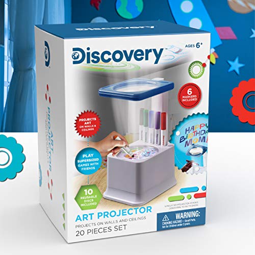 Discovery Kids 1012399 Art Projector With Six Dry Erase Markers And 10 Reusable Drawing Discs thumb #6