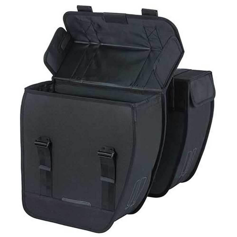 BASIL Produkt ALFORJAS BASIL TOUR 28L IMPERMEABLE POLIESTER NEGR