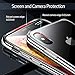 ESR Mimic Tempered Glass Case for iPhone Xs Max, 9H Tempered Glass Back Cover [Mimics The Glass Back of iPhone] + Soft Silicone Bumper [Shock Absorption] for iPhone 6.5 inch(Clear)