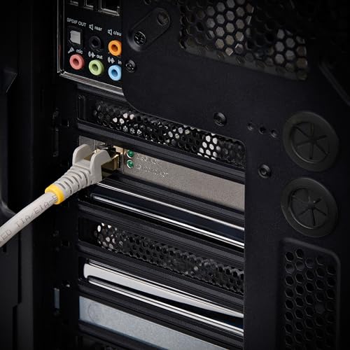 Image of StarTech.com 1-Port 2.5Gbps PCIe Network Card, Computer Network Card, Intel I225-V, Multi-Gigabit Ethernet Interface Card