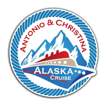 Custom Cruise Ship Door Magnets Pesonalized Boat Cabin Door Decorations for Weddings, Anniversary, Birthday, Family, Friends, and Squads. Add You Name
