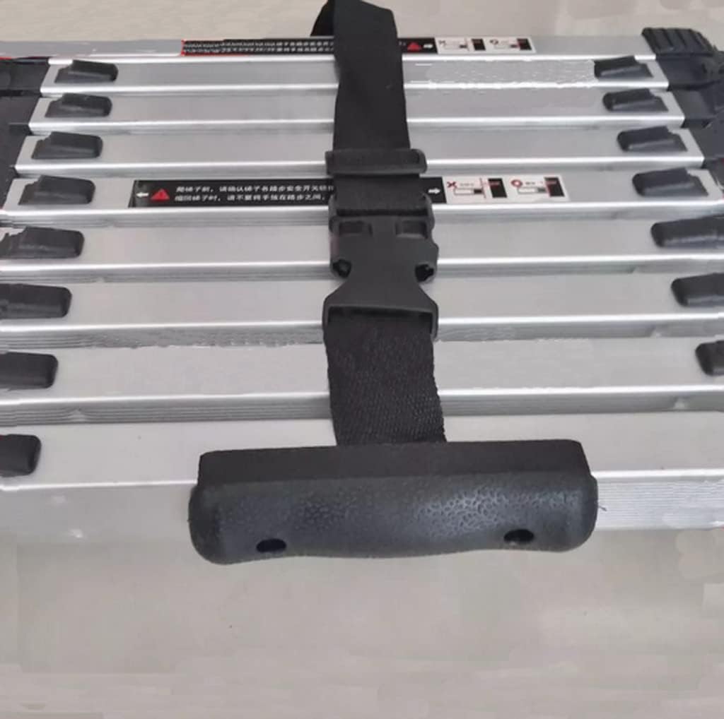 Telescoping Ladder Secuing Strap/Storage Strap, Aluminum Extension Ladder Grip Handle/Base Handle, Ladder Parts/Accessories Replacement Kit (Fixed Strap)
