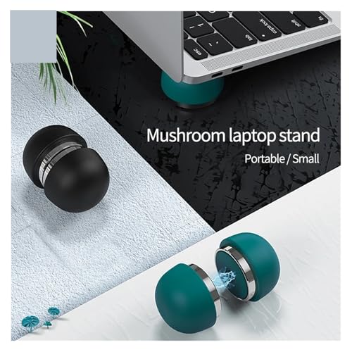 Base para laptop YHNNH verde plegable con cooler miniatura 2