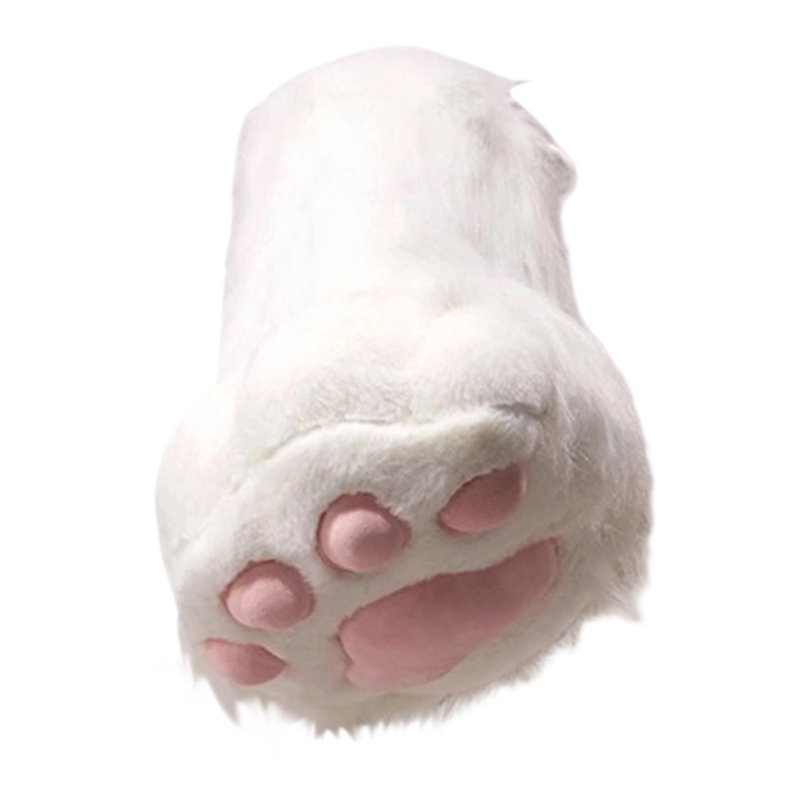 Chaussures à Pattes Furry pour Fursuit | Chaussures Cosplay Cute Slip-On pour Conventions Anime, Comic Cons, Réunions Halloween et Fêtes de Costume