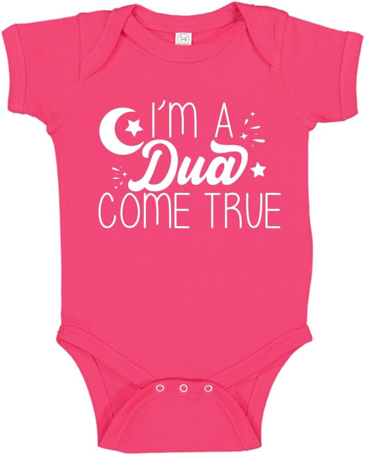 I'm A Dua Come True Muslim Baby Bodysuit One Piece or Toddler Shirt First Ramadan Eid Mubarak Newborn Baby Gift