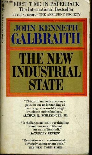 The New Industrial State 0451615476 Book Cover